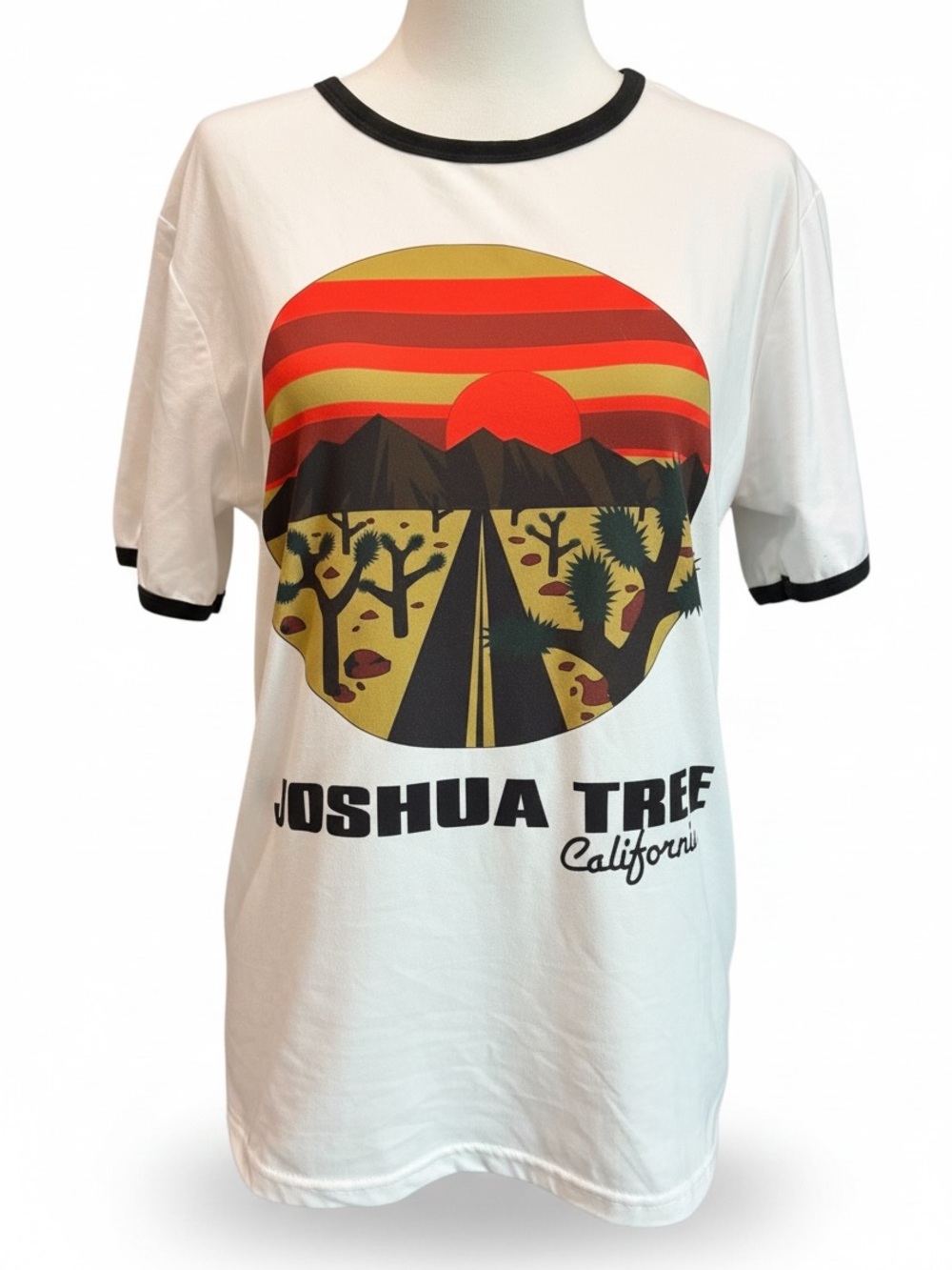 Joshua Tree Ringer Tee Size Small